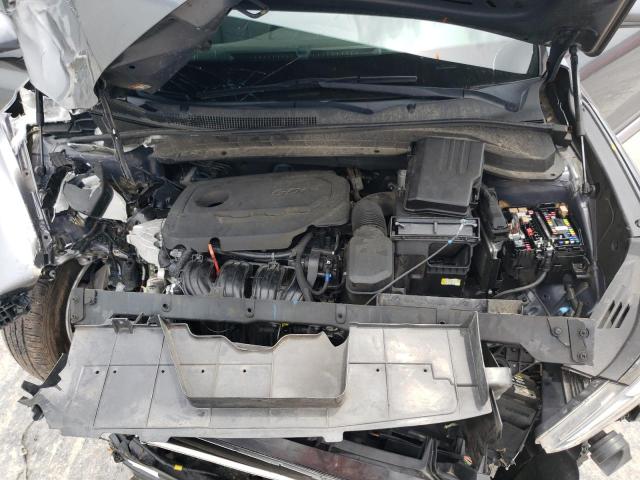 5NMS33AD9KH010872 - 2019 HYUNDAI SANTA FE SEL GRAY photo 12