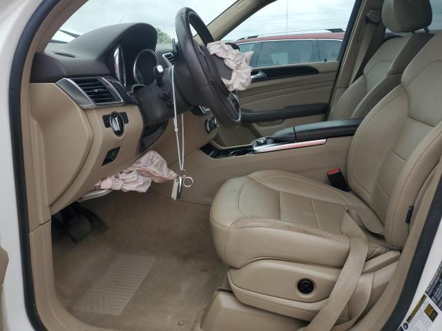 4JGDA5HB8FA618957 - 2015 MERCEDES-BENZ ML 350 4MATIC WHITE photo 7