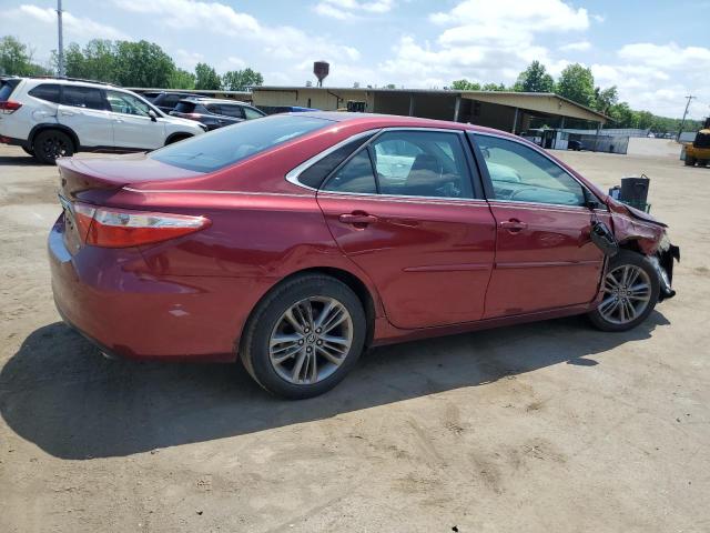 4T1BF1FK9HU650905 - 2017 TOYOTA CAMRY LE RED photo 3