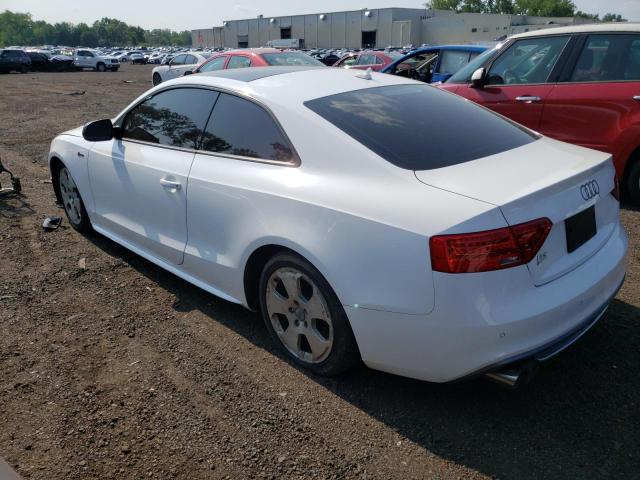 WAUCGAFR0DA044775 - 2013 AUDI S5 PREMIUM PLUS WHITE photo 2