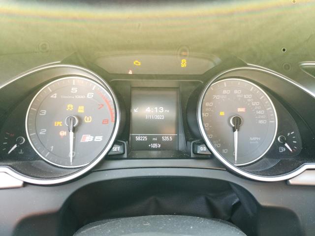 WAUCGAFR0DA044775 - 2013 AUDI S5 PREMIUM PLUS 白色 照片 9