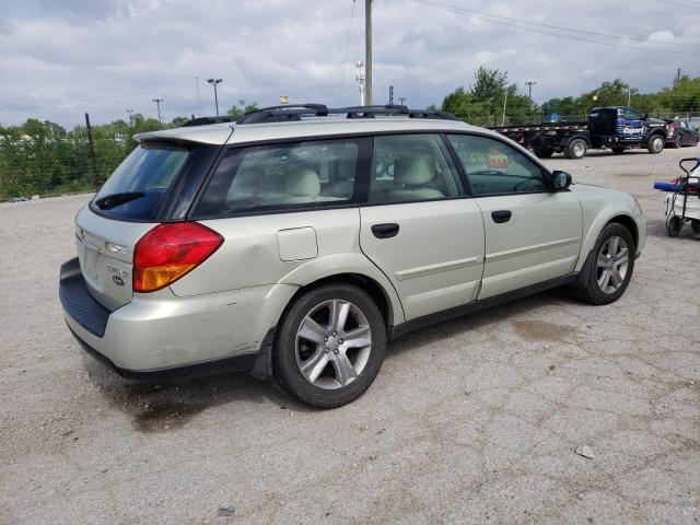 4S4BP61CX77340530 - 2007 SUBARU OUTBACK OUTBACK 2.5I CREAM photo 3