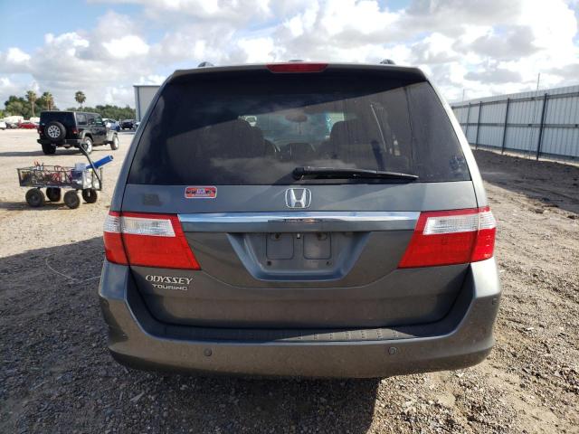 5FNRL38827B066264 - 2007 HONDA ODYSSEY TOURING SILVER photo 6