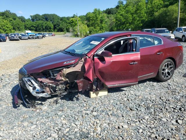 1G4G45G37GF279742 - 2016 BUICK LACROSSE SPORT TOURING BURGUNDY photo 1