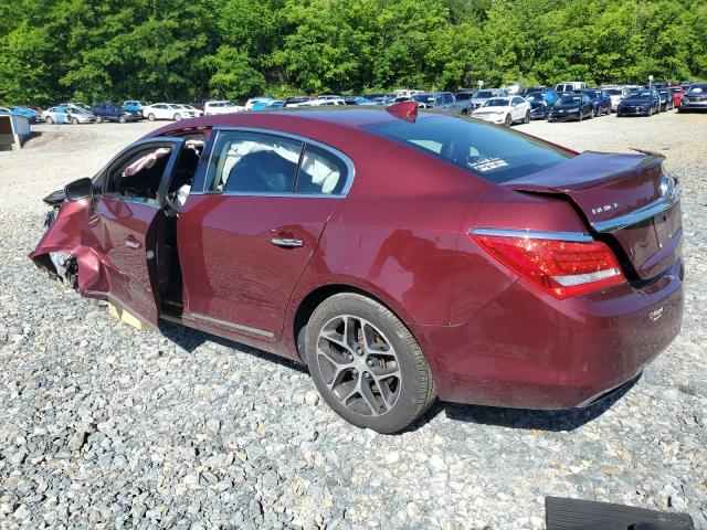 1G4G45G37GF279742 - 2016 BUICK LACROSSE SPORT TOURING BURGUNDY photo 2