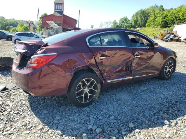 1G4G45G37GF279742 - 2016 BUICK LACROSSE SPORT TOURING BURGUNDY photo 3