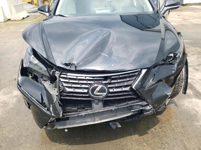 JTJYARBZ0J2087546 - 2018 LEXUS NX 300 BASE შავი ფოტო 12