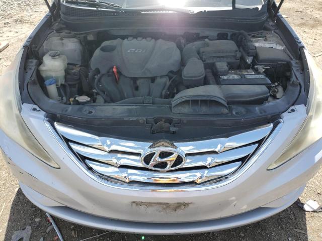 5NPEC4AC4DH531269 - 2013 HYUNDAI SONATA SE SILVER photo 11