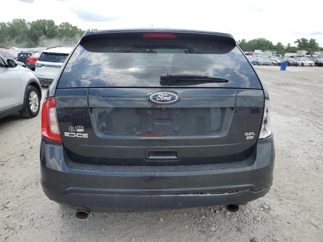 2FMDK4JC5EBB86082 - 2014 FORD EDGE SEL BLACK photo 6