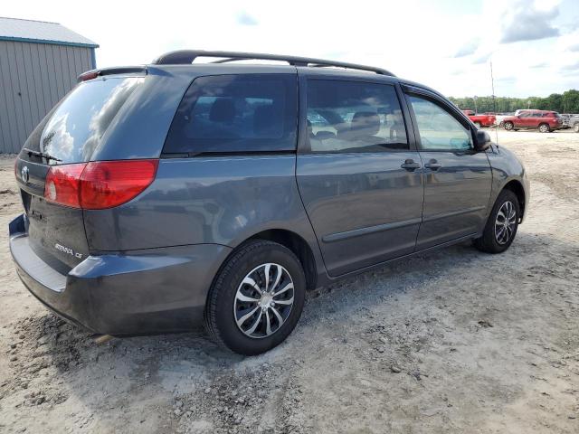 5TDZK23CX7S000467 - 2007 TOYOTA SIENNA CE BLUE photo 3