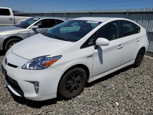 JTDKN3DU9D1638420 - 2013 TOYOTA PRIUS WHITE photo 1