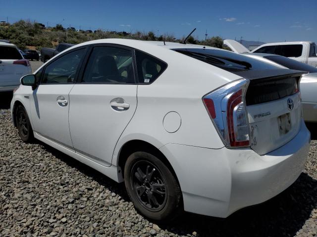 JTDKN3DU9D1638420 - 2013 TOYOTA PRIUS WHITE photo 2