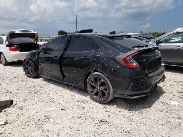 SHHFK7H43JU207228 - 2018 HONDA CIVIC SPORT შავი ფოტო 2