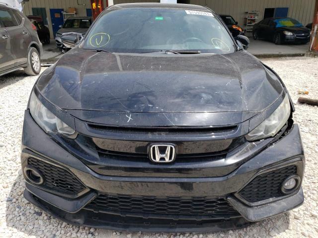 SHHFK7H43JU207228 - 2018 HONDA CIVIC SPORT შავი ფოტო 5