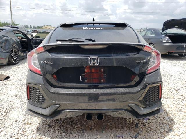 SHHFK7H43JU207228 - 2018 HONDA CIVIC SPORT შავი ფოტო 6