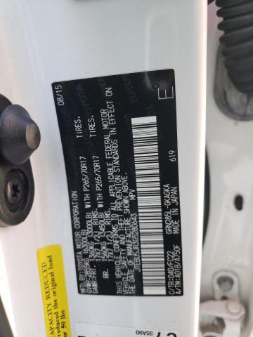 JTEBU5JR3G5280643 - 2016 TOYOTA 4RUNNER SR5/SR5 PREMIUM 白色 照片 13