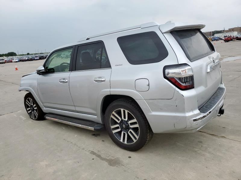 JTEZU5JR9J5166264 - 2018 TOYOTA 4RUNNER SR5 SILVER photo 2