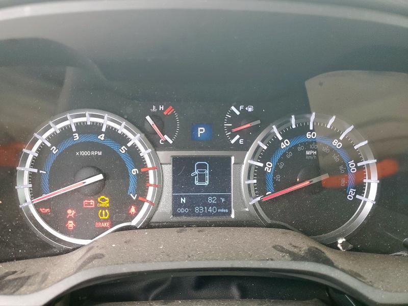 JTEZU5JR9J5166264 - 2018 TOYOTA 4RUNNER SR5 SILVER photo 9