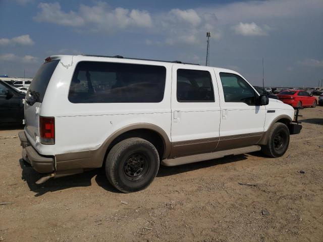 1FMNU44L33ED24925 - 2003 FORD EXCURSION EDDIE BAUER WHITE photo 3