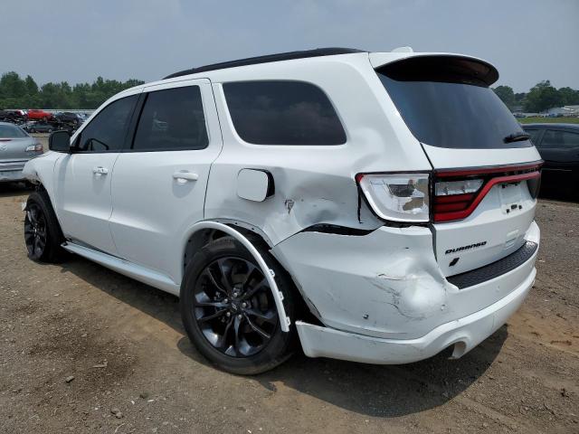 1C4RDJDGXMC751278 - 2021 DODGE DURANGO GT WHITE photo 2