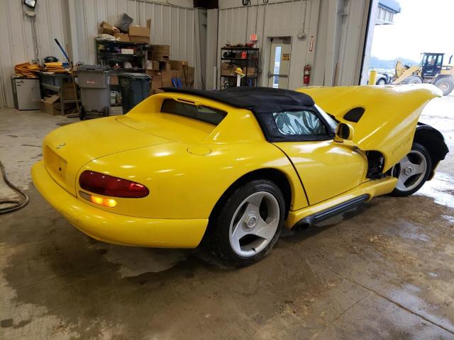 1B3BR65E4SV200263 - 1995 DODGE VIPER RT-10 YELLOW photo 3