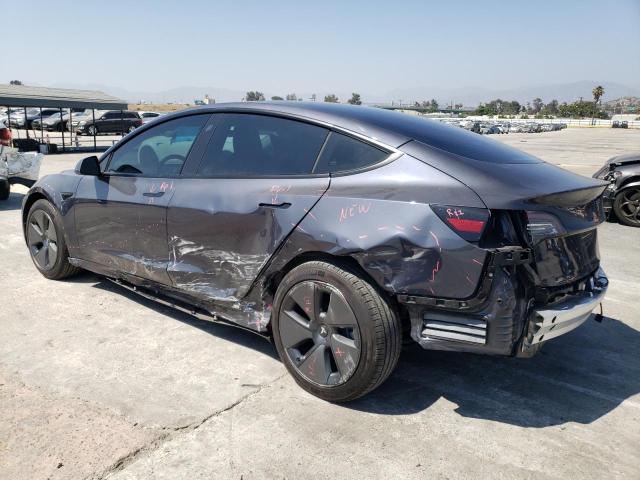 5YJ3E1EA6MF067697 - 2021 TESLA MODEL 3 BLUE photo 2