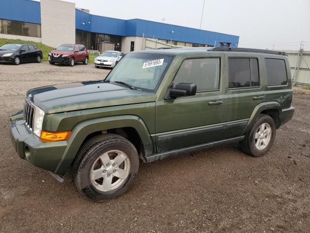 1J8HG48K28C212820 - 2008 JEEP COMMANDER SPORT მწვანე ფოტო 1