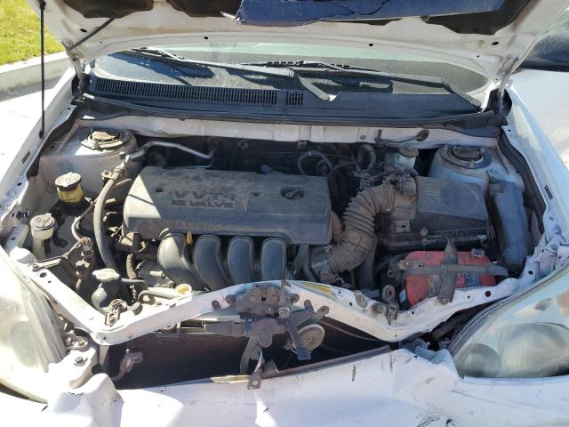 2T1KR32E57C643985 - 2007 TOYOTA COROLLA MA XR WHITE photo 11