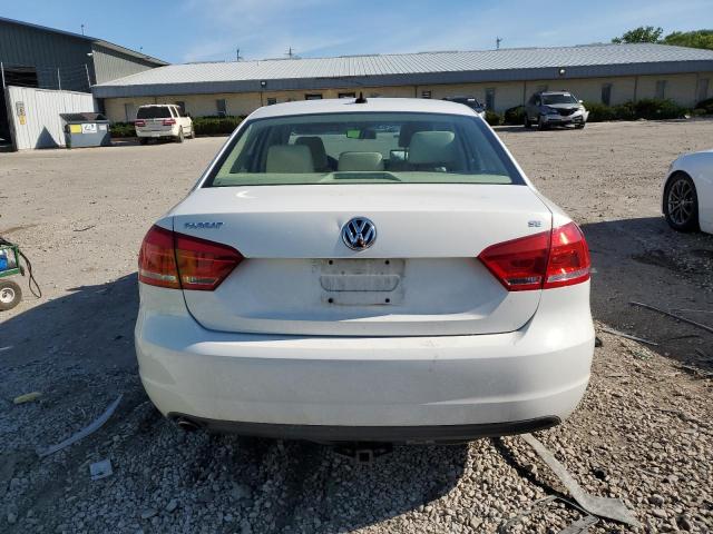 1VWBP7A35DC009817 - 2013 VOLKSWAGEN PASSAT SE WHITE photo 6