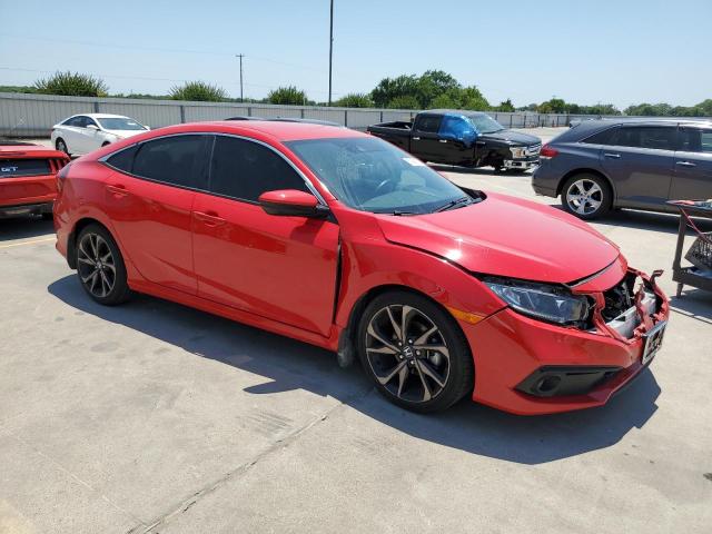 2HGFC2F8XLH564282 - 2020 HONDA CIVIC SPORT 红色 照片 4