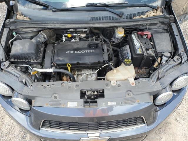 1G1JD5SH4D4195987 - 2013 CHEVROLET SONIC LT ნაცრისფერი ფოტო 11