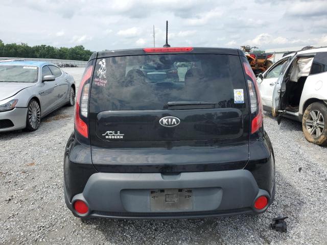 KNDJN2A22E7740813 - 2014 KIA SOUL BLACK photo 6