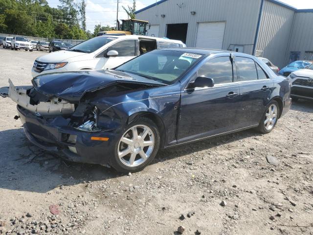 1G6DC67A750140356 - 2005 CADILLAC STS BLUE photo 1