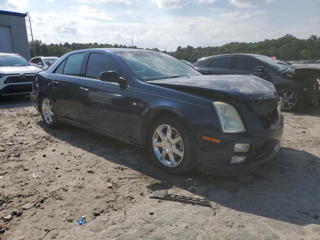 1G6DC67A750140356 - 2005 CADILLAC STS BLUE photo 4