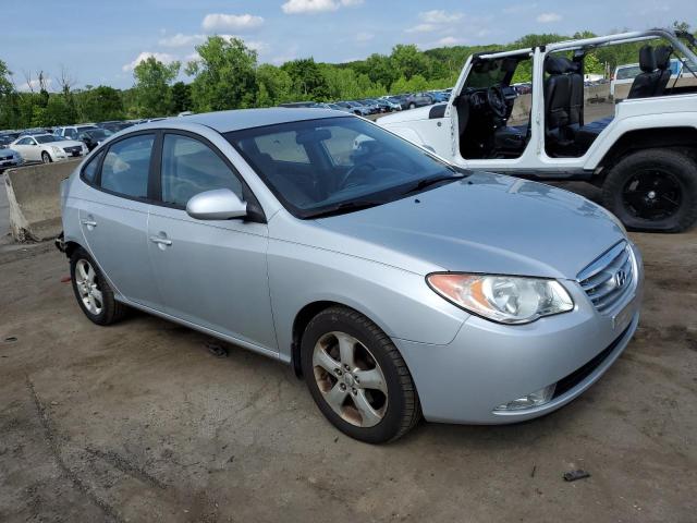 KMHDU4AD3AU044501 - 2010 HYUNDAI ELANTRA BLUE SILVER photo 4