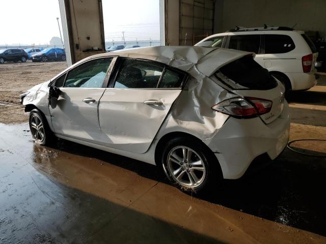 3G1BE6SM7HS538334 - 2017 CHEVROLET CRUZE LT WHITE photo 2