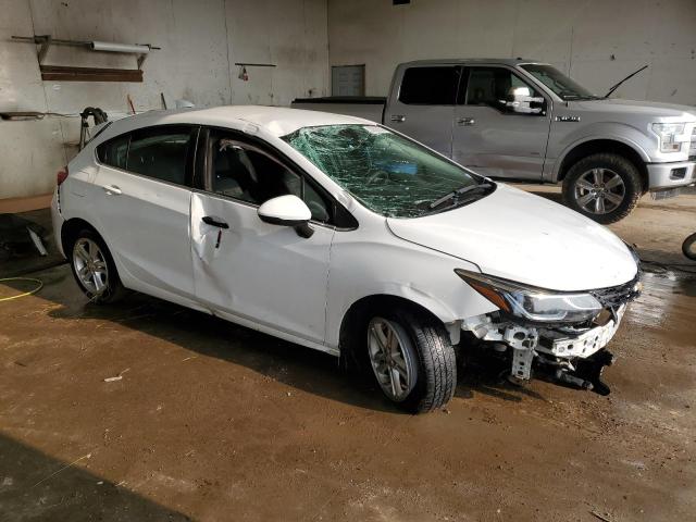 3G1BE6SM7HS538334 - 2017 CHEVROLET CRUZE LT WHITE photo 4