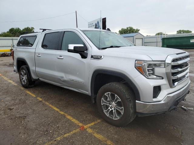 1GTU9BEDXKZ374693 - 2019 GMC SIERRA K1500 SLE SILVER photo 4