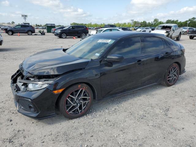 SHHFK7H4XHU207897 - 2017 HONDA CIVIC SPORT BLACK photo 1