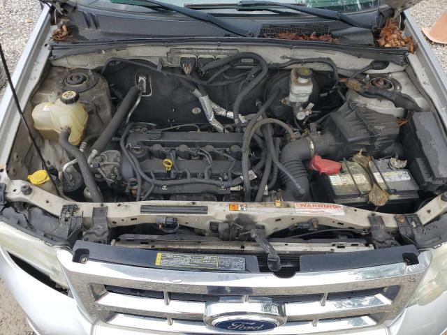 1FMCU9D76AKC35288 - 2010 FORD ESCAPE XLT SILVER photo 12