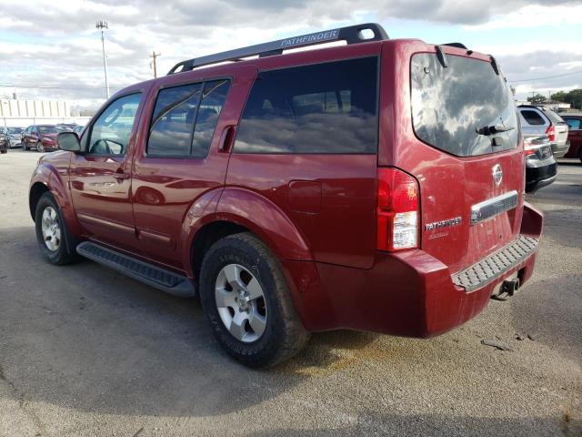 5N1AR18WX5C771494 - 2005 NISSAN PATHFINDER LE RED photo 2