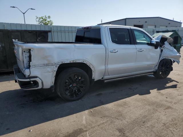 1GTU9FEL9LZ222310 - 2020 GMC SIERRA K1500 DENALI WHITE photo 3