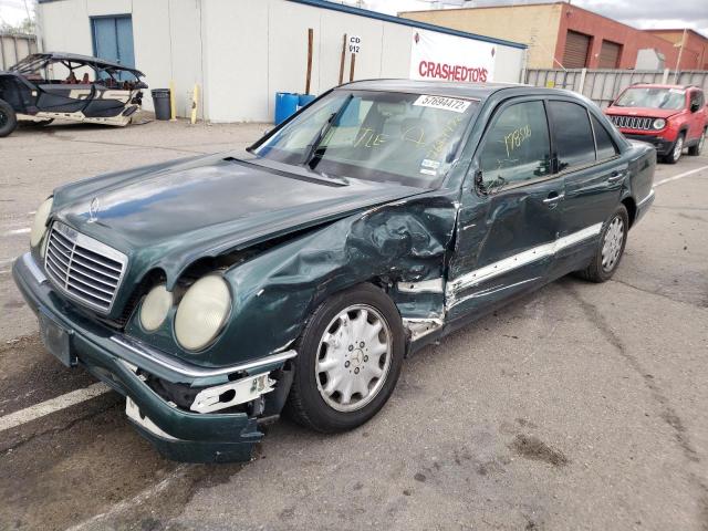 WDBJF55F4VA446276 - 1997 MERCEDES-BENZ E320 320 GREEN photo 2