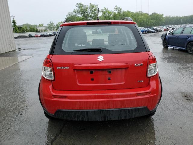 JS2YB5A3XB6300816 - 2011 SUZUKI SX4 RED photo 6