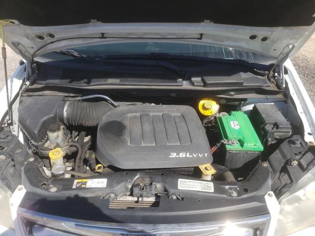 2C4RC1BGXER307154 - 2014 CHRYSLER TOWN & COU TOURING თეთრი ფოტო 12