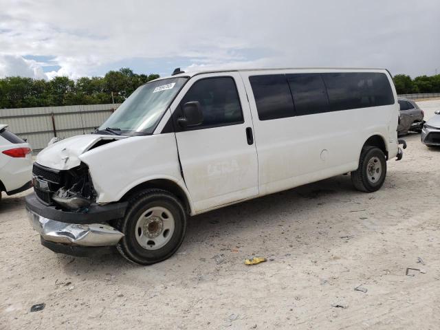 1GAZGPFG7H1287271 - 2017 CHEVROLET EXPRESS G3 LT WHITE photo 1
