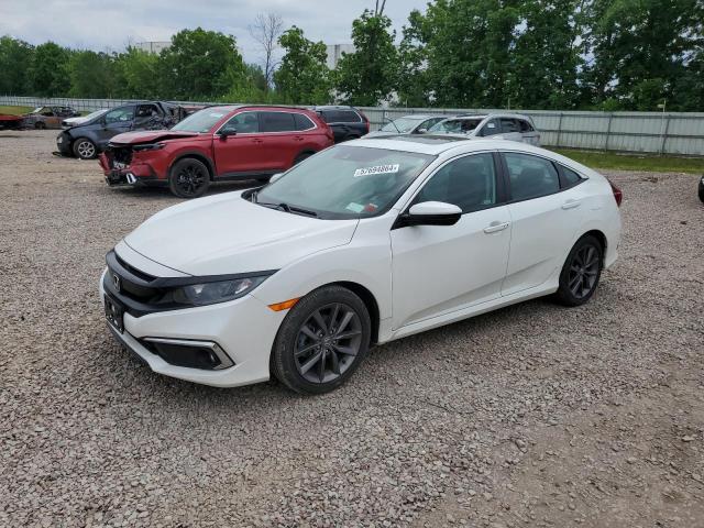 19XFC1F76LE219102 - 2020 HONDA CIVIC EXL თეთრი ფოტო 1