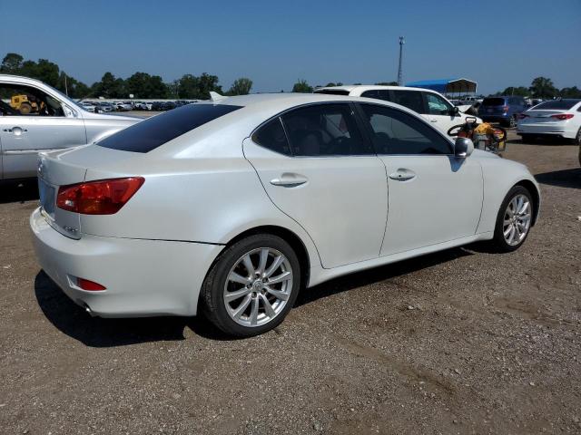 JTHBK262375028488 - 2007 LEXUS IS 250 WHITE photo 3