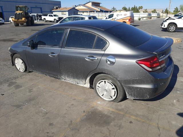 2HGFB2F61DH539645 - 2013 HONDA CIVIC HF CHARCOAL photo 2