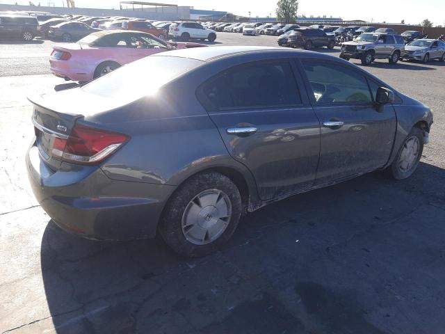 2HGFB2F61DH539645 - 2013 HONDA CIVIC HF CHARCOAL photo 3